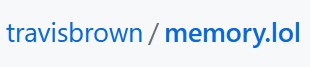 github.com - travisbrown - memory.lol